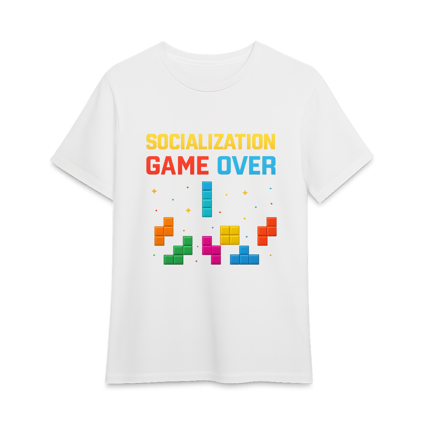 Camiseta Game Over: socialization