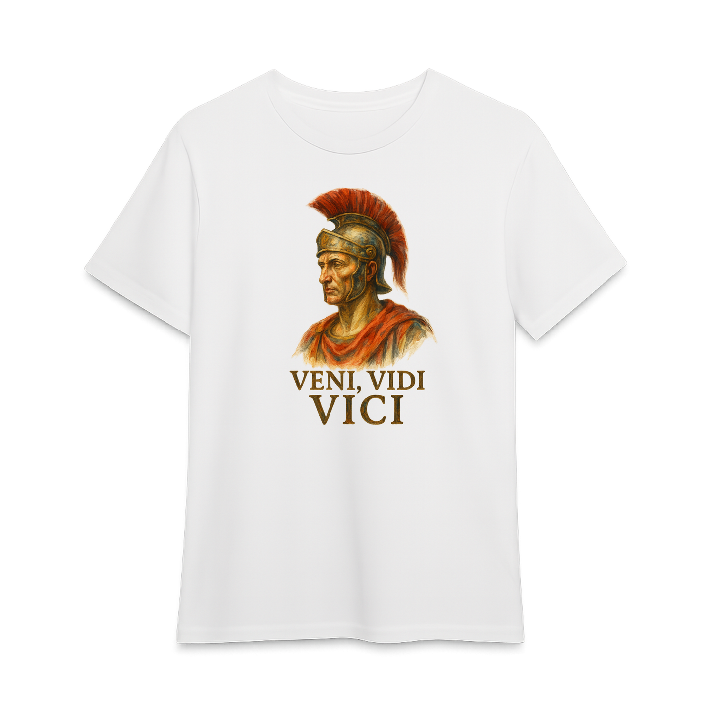 Camiseta Julio César: vini, vidi, vinci