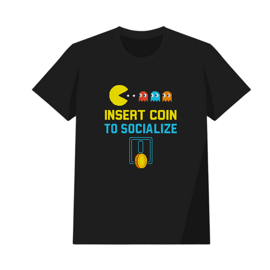 Camiseta Inserte Coin to socializate