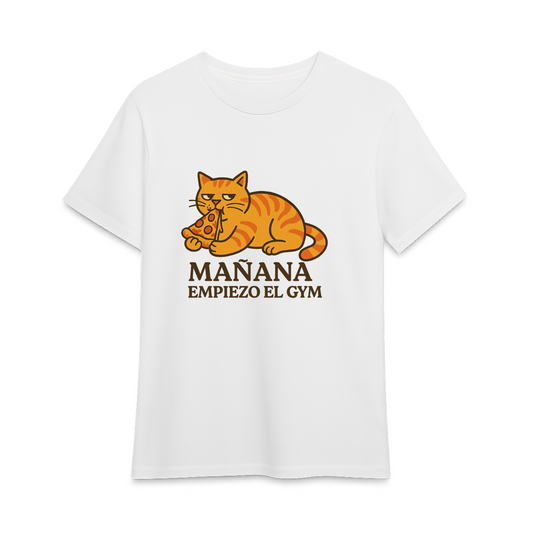 Camiseta Mañana empiezo el Gym