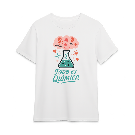 Camiseta Todo Es Química